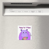 Aimant Hippo cool Avec Fleurs (In Situ (Lave-vaisselle))