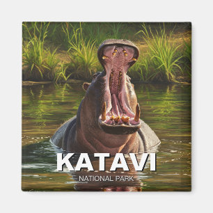 Aimant Hippo dans le Parc national du Katavi Tanzanie