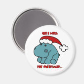 Aimant Hippo de Noël (Recto/Verso)
