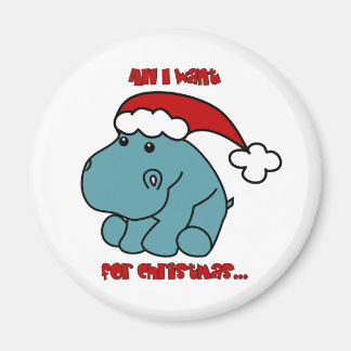 Aimant Hippo de Noël