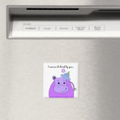 Aimant Hippo violet cool (In Situ (Lave-vaisselle))