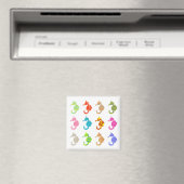 Aimant Hippocampe à motifs (In Situ (Lave-vaisselle))