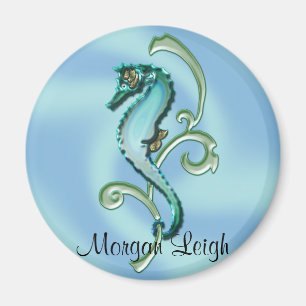 Aimant Hippocampe dans l'algue