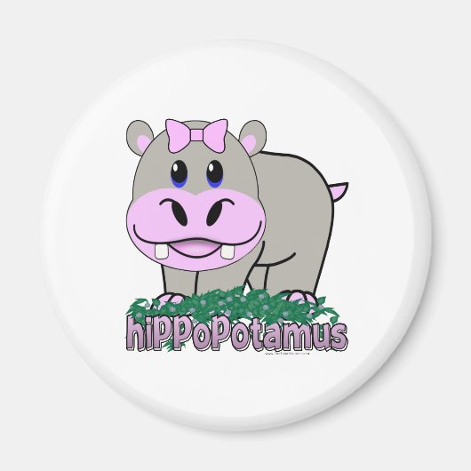 Aimant Hippopotame (Devant)