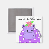 Aimant Hippopotame Cool (Recto/Verso)