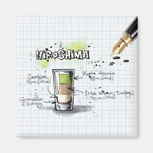 Aimant Hiroshima (Devant)