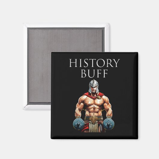 Aimant Histoire Buff Roman Centurion (Recto/Verso)