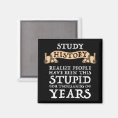 Aimant Histoire De L'Étude - Réaliser Que Les Gens Ont Ét (Recto/Verso)