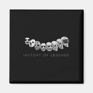 Aimant Histoire Des Légendes Cool Goaltender Casque Sport