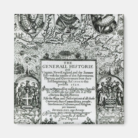 Aimant Histoire générale de Virginie (Devant)