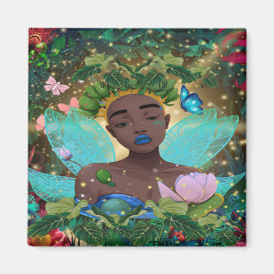 Aimant Histoire magique d'une fée noire afro-américaine