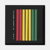 Aimant Histoire noire afro-américaine 1865 (Devant)