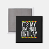 Aimant Histoire noire C'est mon 19e anniversaire (Recto/Verso)