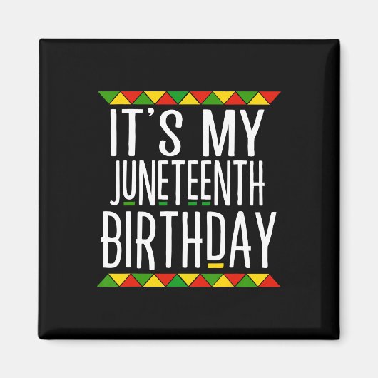 Aimant Histoire noire C'est mon 19e anniversaire (Devant)