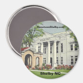 Aimant Historic Shelby NC (Recto/Verso)