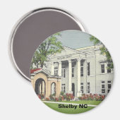 Aimant Historic Shelby NC (Recto/Verso)