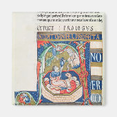 Aimant Historié initial 'A' montrant Daniel (Devant)