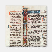 Aimant Historié initial 'I' représentant Ruth (Devant)