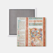 Aimant Historié premier 'B' représentant le roi David (Recto/Verso)