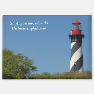 Aimant Historique St Augustine, phare de Floride