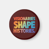 Aimant Historiques des formes des visionnaires (Devant)