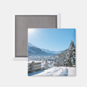 Aimant Hiver à St. Moritz (Recto/Verso)