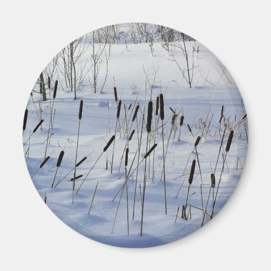 Aimant Hiver au Québec (Devant)
