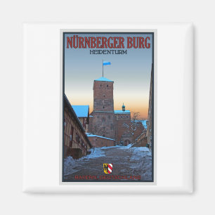 Aimant Hiver de Nürnberg - de Heidenturm