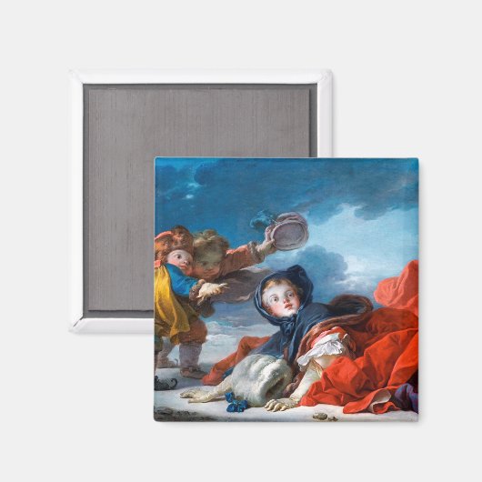 Aimant Hiver, Fragonard (Recto/Verso)