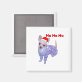 Aimant Ho Ho Ho (Chihuahua) (Recto/Verso)