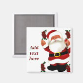 Aimant Ho ! Ho ! Ho ! Joyeux Noël_ (Recto/Verso)