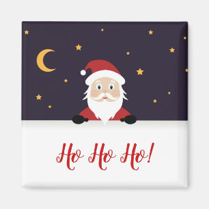 Aimant Ho ho ho père Noël slaus vacances hiver sainte nui