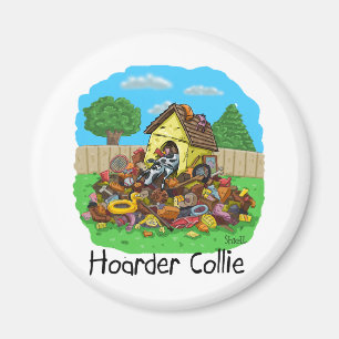 Aimant Hoarder Collie