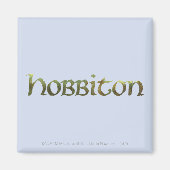 Aimant HOBBITON™ Texté (Devant)