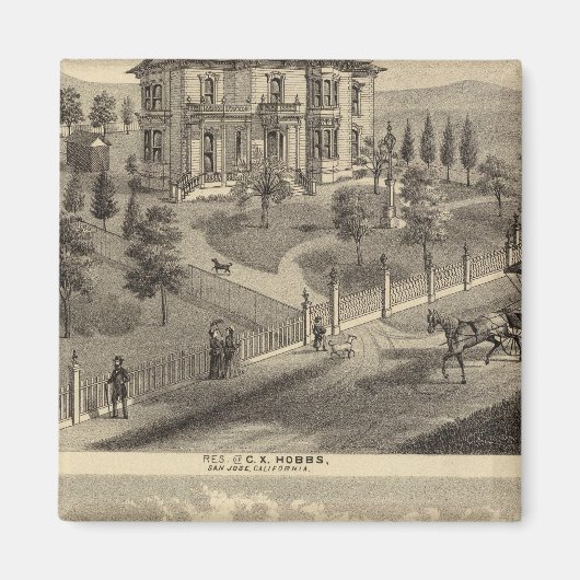 Aimant Hobbs, Résidences Bradley (Devant)