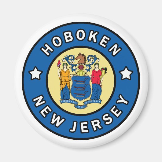 Aimant Hoboken New Jersey (Devant)