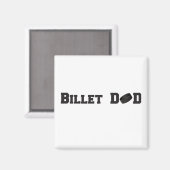 Aimant Hockey Billet Papa (Recto/Verso)