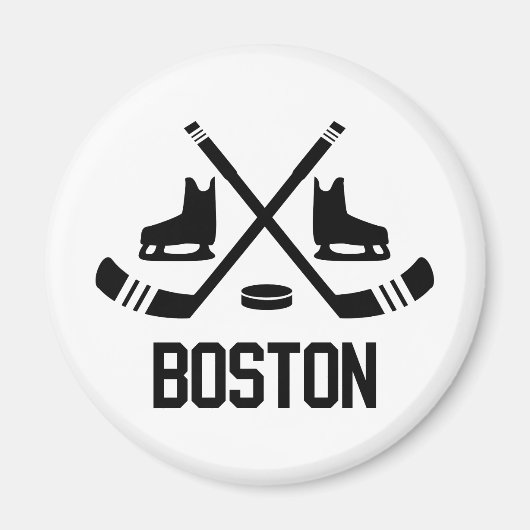 Aimant Hockey de Boston (Devant)