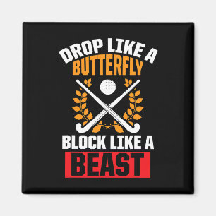 Aimant Hockey De Champ Amusant Drop Comme Un Bloc De Papi