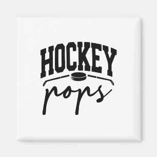 Aimant Hockey Pops Famille de hockey assortis