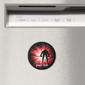 Aimant Hockey rouge (In Situ (Lave-vaisselle))