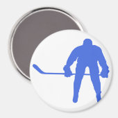 Aimant Hockey Royal Blue (Recto/Verso)