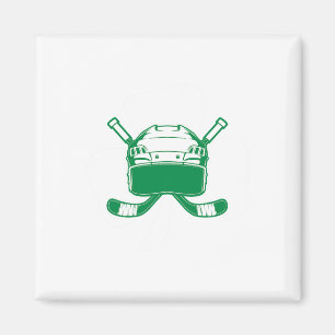 Aimant Hockey St Patrick's Day Trèfle Amateur de Hockey I