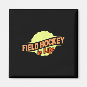 Aimant Hockey sur gazon est la vie Cool Amoureux du sport
