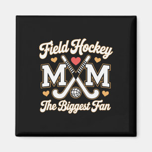 Aimant Hockey sur gazon Mombiggest Fan Fête des Mères