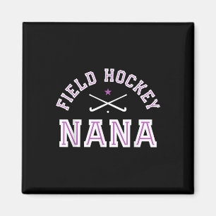 Aimant Hockey sur gazon Nana Grand-mère fière Sports Gran