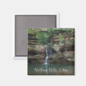 Aimant Hocking Hills, Ohio (Recto/Verso)