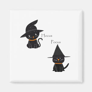Aimant Hocus Pocus Chats noirs
