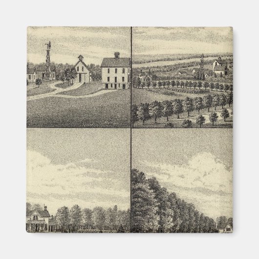 Aimant Hodges Home, Nebraska (Devant)