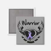 Aimant Hodgkins Lymphoma Warrior Fighter Waiers (Recto/Verso)